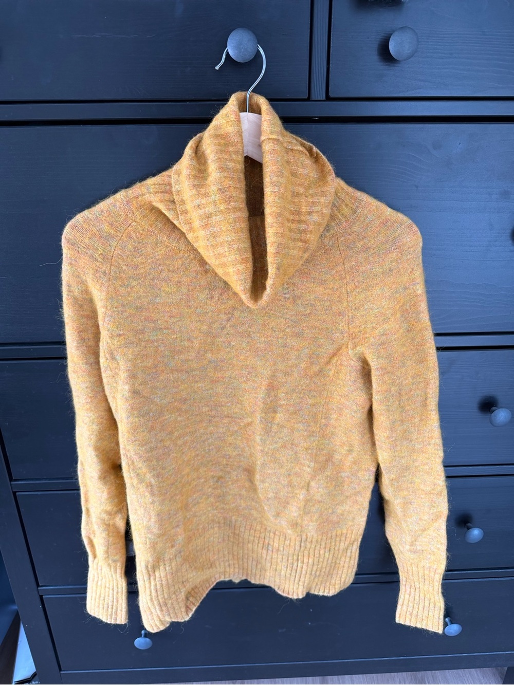 Babaton - Cozy Mustard Turtleneck Sweater